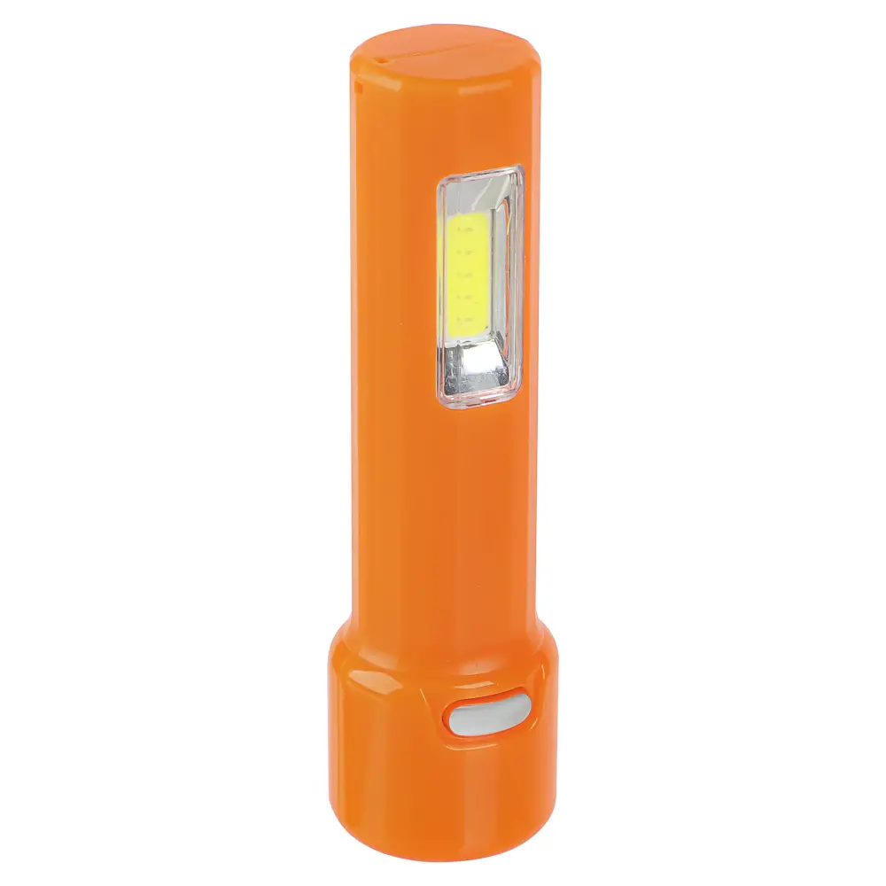 Фонарь ручной тм ЕРМАК, 400 мАч, 107х30 мм, 4 режима, LED СОВ, USB, пластик - #2