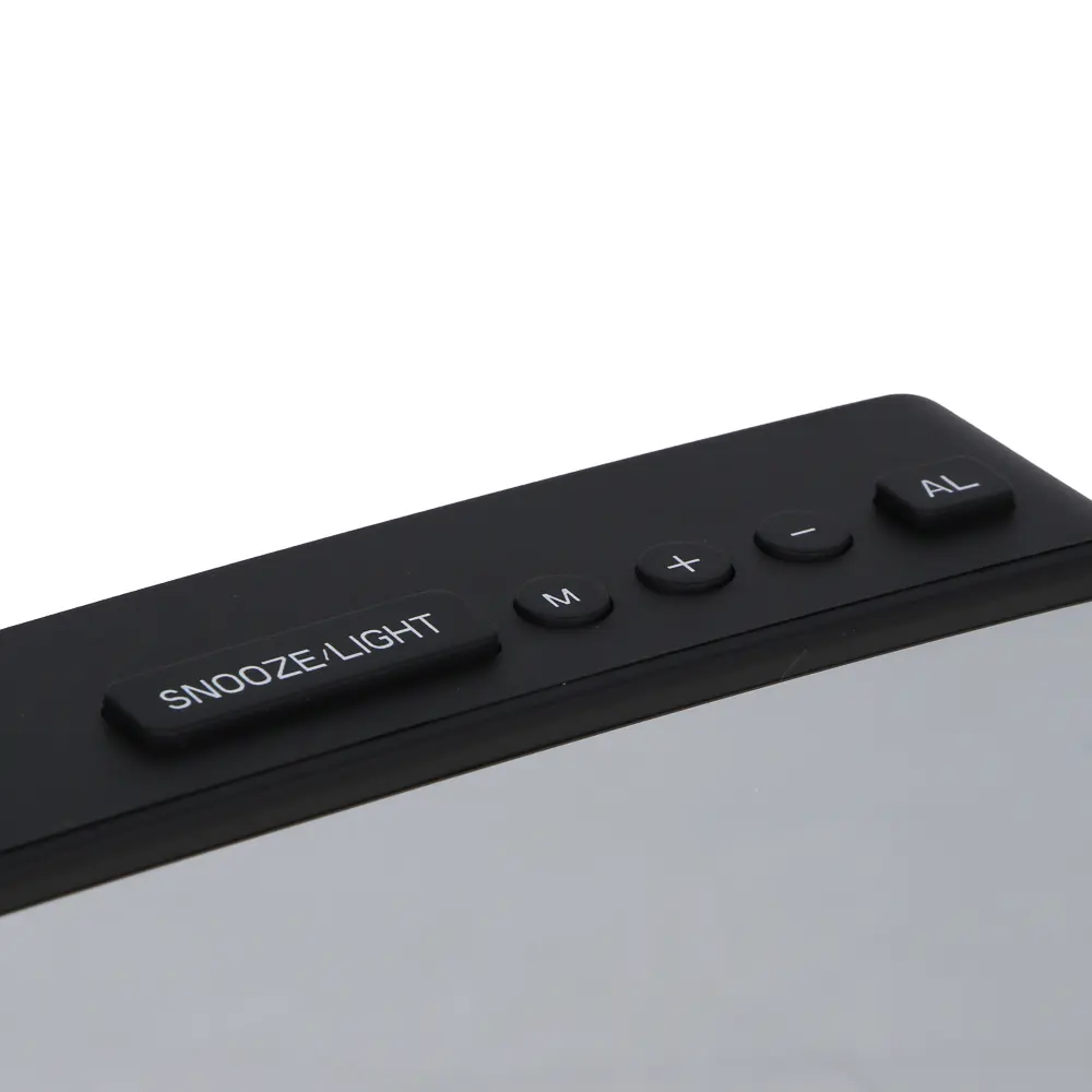 LADECOR CHRONO Будильник электронный, 14x5,7 см, USB/3xAAA, пластик, цвет черный, арт.2 - #5