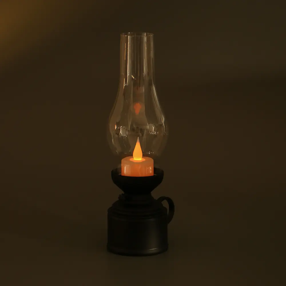 Светильник LED декоративный,7х9,5x24,5 см, 3хААА, пластик, 2 цвета - #6