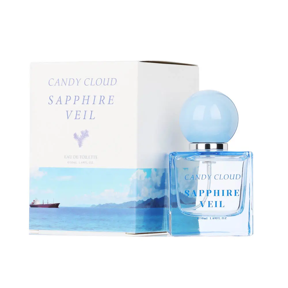 Туалетная вода женская тм ЮниLook CANDY CLOUD Sapphire Veil, 50 мл - #1