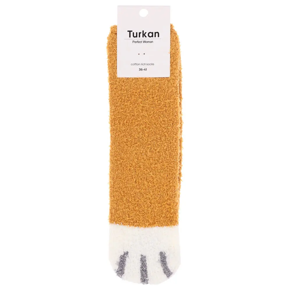 Носки женские, тм TURKAN, размер 36-41, 50% хлопок, 43% п/а, 7% лайкра, разноцветные H730 - #5