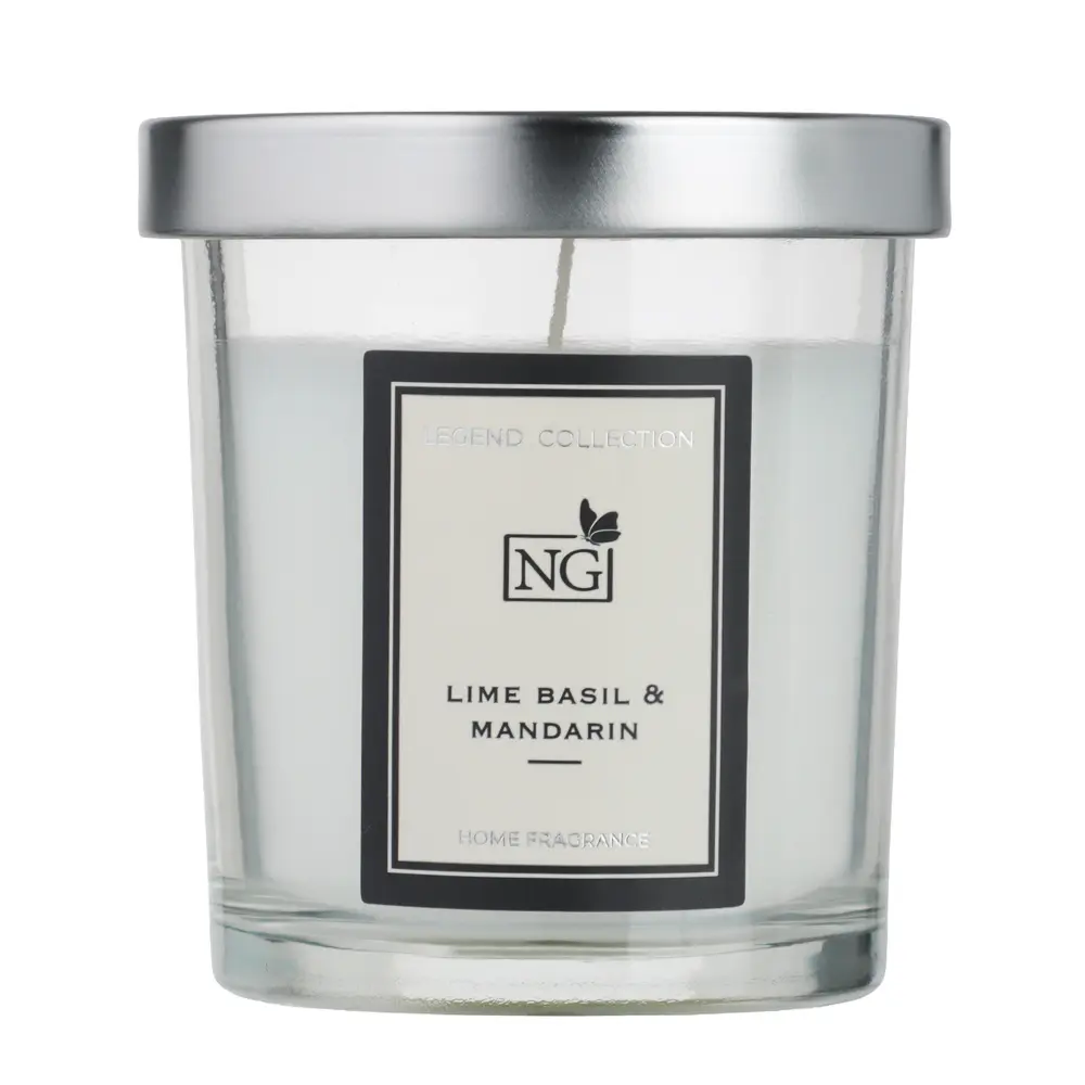 NEW GALAXY Свеча ароматизированная LEGEND COLLECTION, 88 гр, Lime basil & mandarin - #1