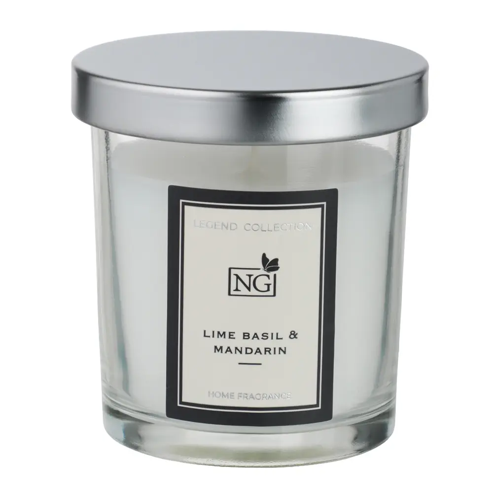 NEW GALAXY Свеча ароматизированная LEGEND COLLECTION, 88 гр, Lime basil & mandarin - #2