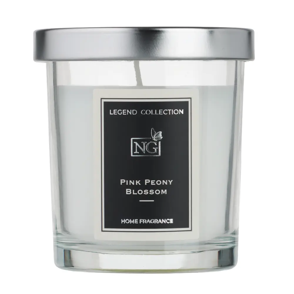 NEW GALAXY Свеча ароматизированная LEGEND COLLECTION, 88 гр, Pink Peony Blossom - #1
