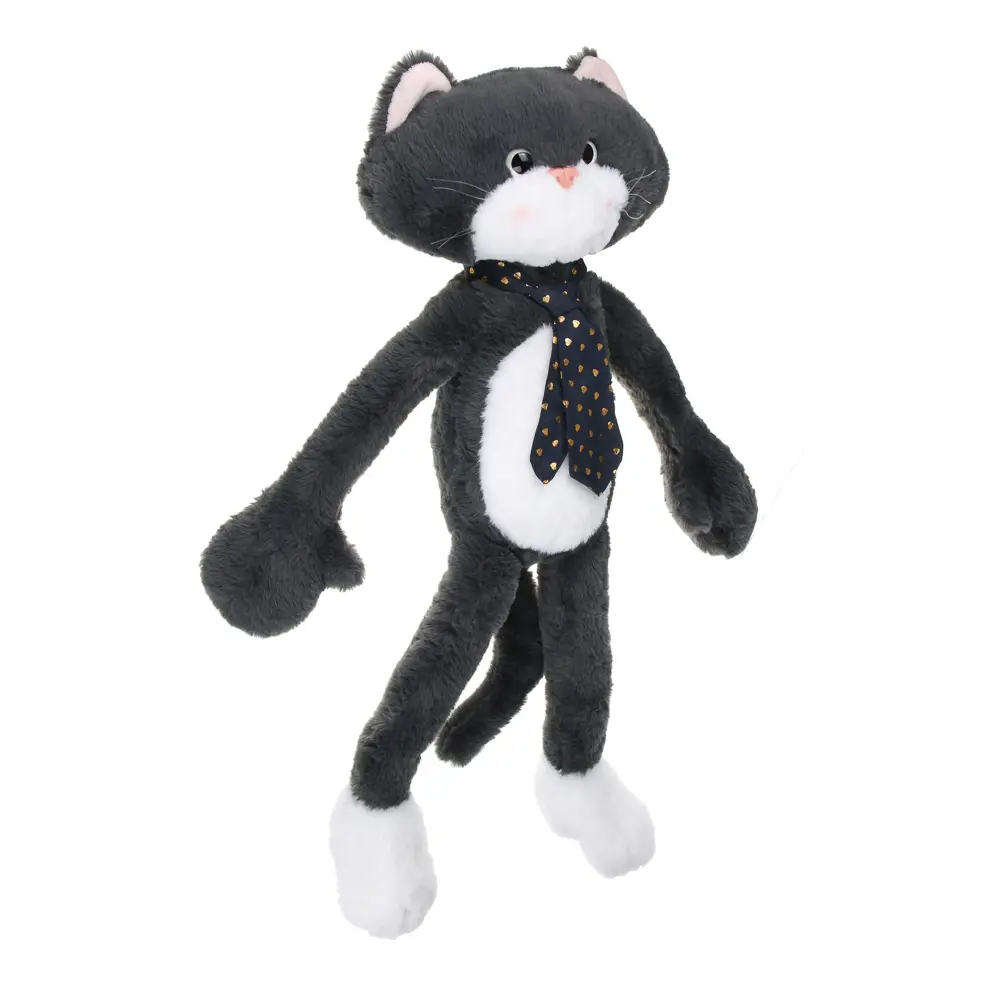 Игрушка мягкая "Котик в галстуке" 55 см, полиэстер, ИГРОЛЕНД, 2804-57, 3+ - #4