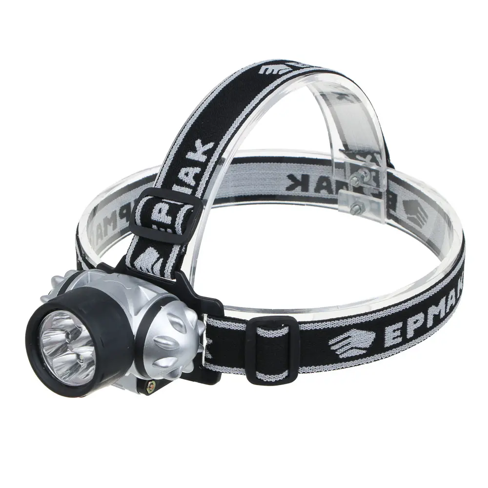 Фонарь налобный тм ЕРМАК, 5 ярк. LED, 3xAAA, 6,5x4,3 см - #3