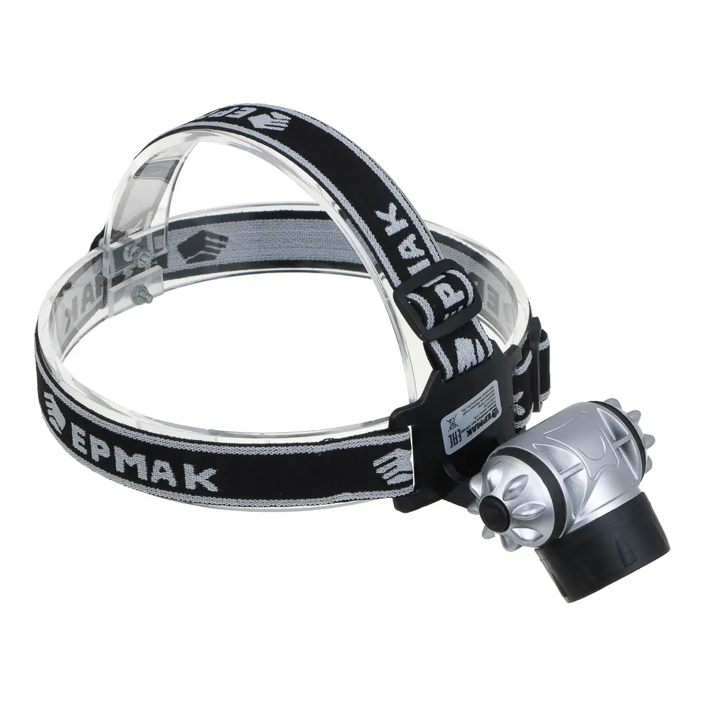 Фонарь налобный тм ЕРМАК, 5 ярк. LED, 3xAAA, 6,5x4,3 см - #5