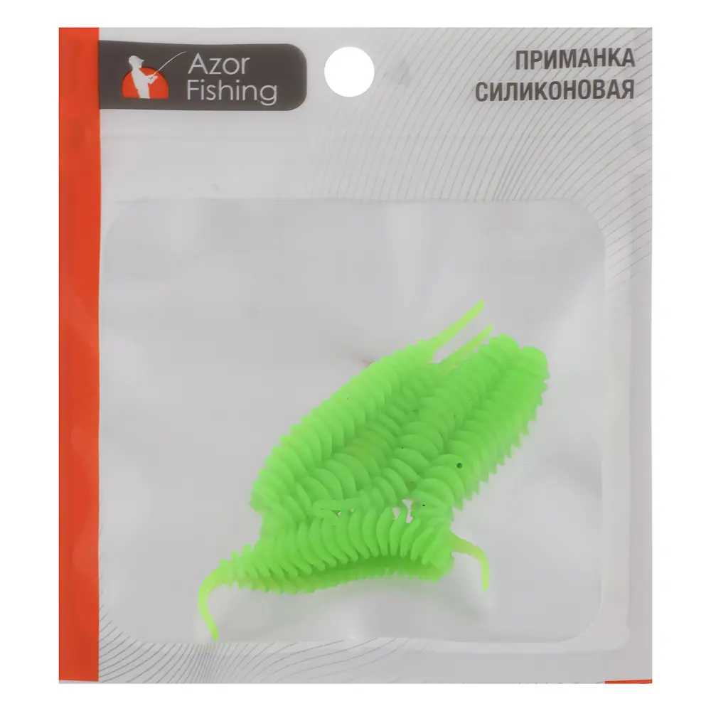 Приманка силиконовая "КУКОЛКА" тм AZOR FISHING, 60мм, 5шт - #10