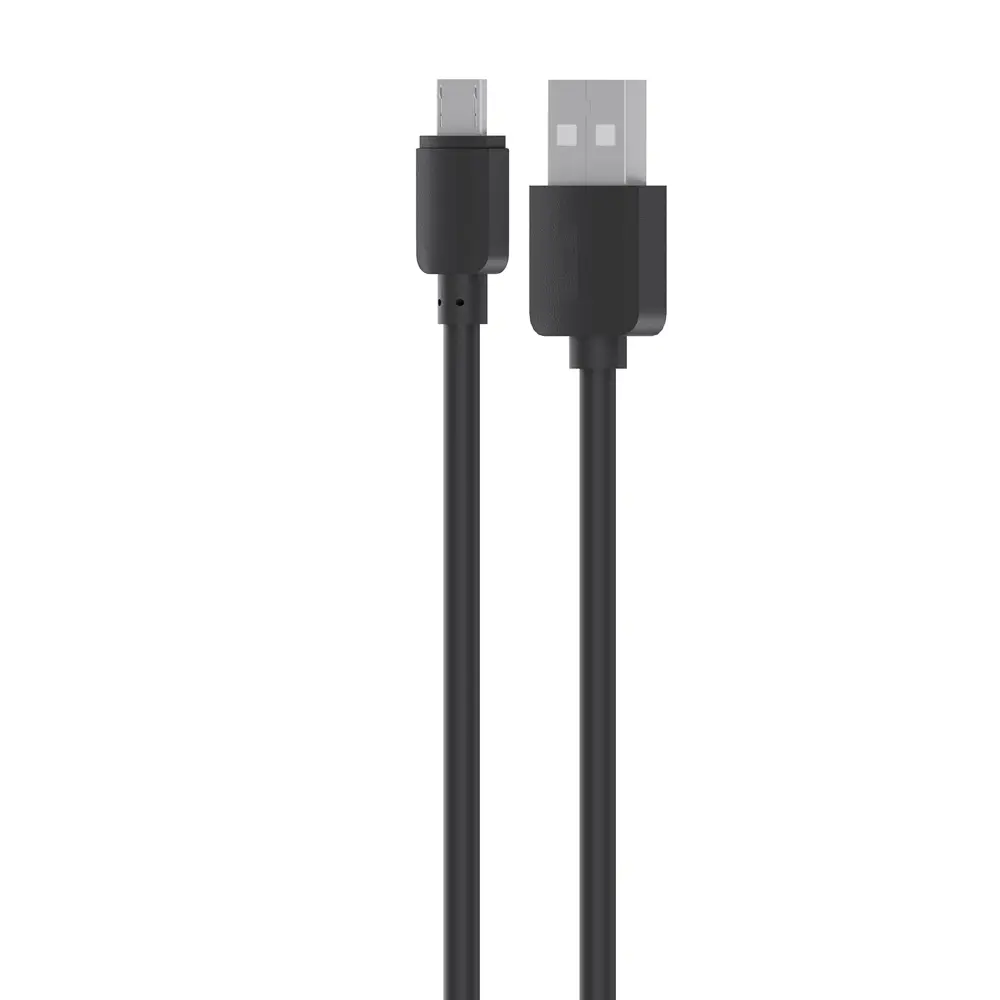 Кабель для зарядки USB(A)-microUSB Первая цена Эконом, 0,8м, 1A, прорезиненный - #3