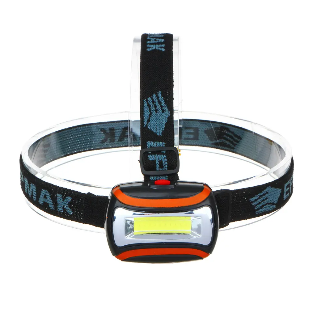 Фонарь налобный тм ЕРМАК, COB LED, 65 Лм, 3xAAA, 0,65 Вт, 6,5х4,7х3см, пластик - #2