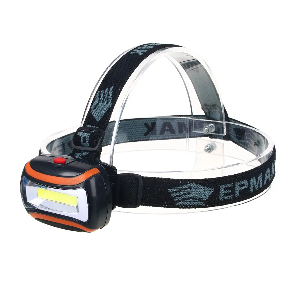Фонарь налобный тм ЕРМАК, COB LED, 65 Лм, 3xAAA, 0,65 Вт, 6,5х4,7х3см, пластик - #3