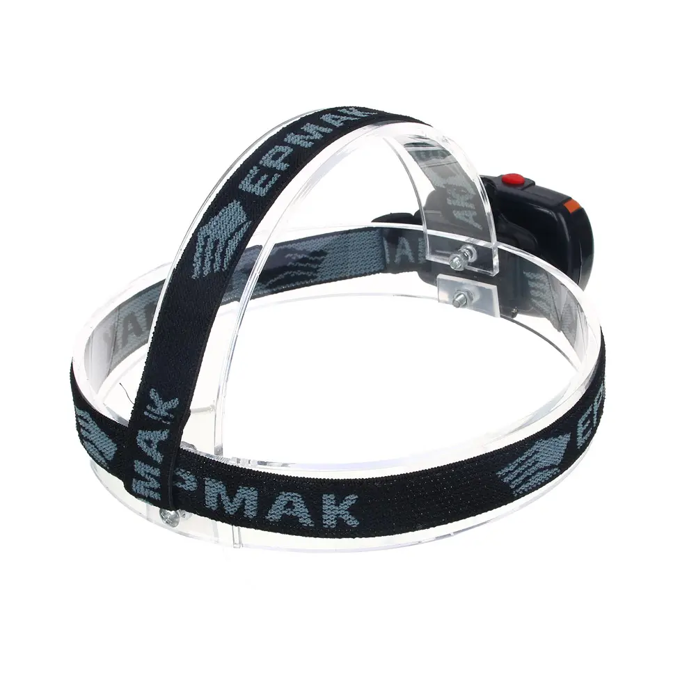 Фонарь налобный тм ЕРМАК, COB LED, 65 Лм, 3xAAA, 0,65 Вт, 6,5х4,7х3см, пластик - #5