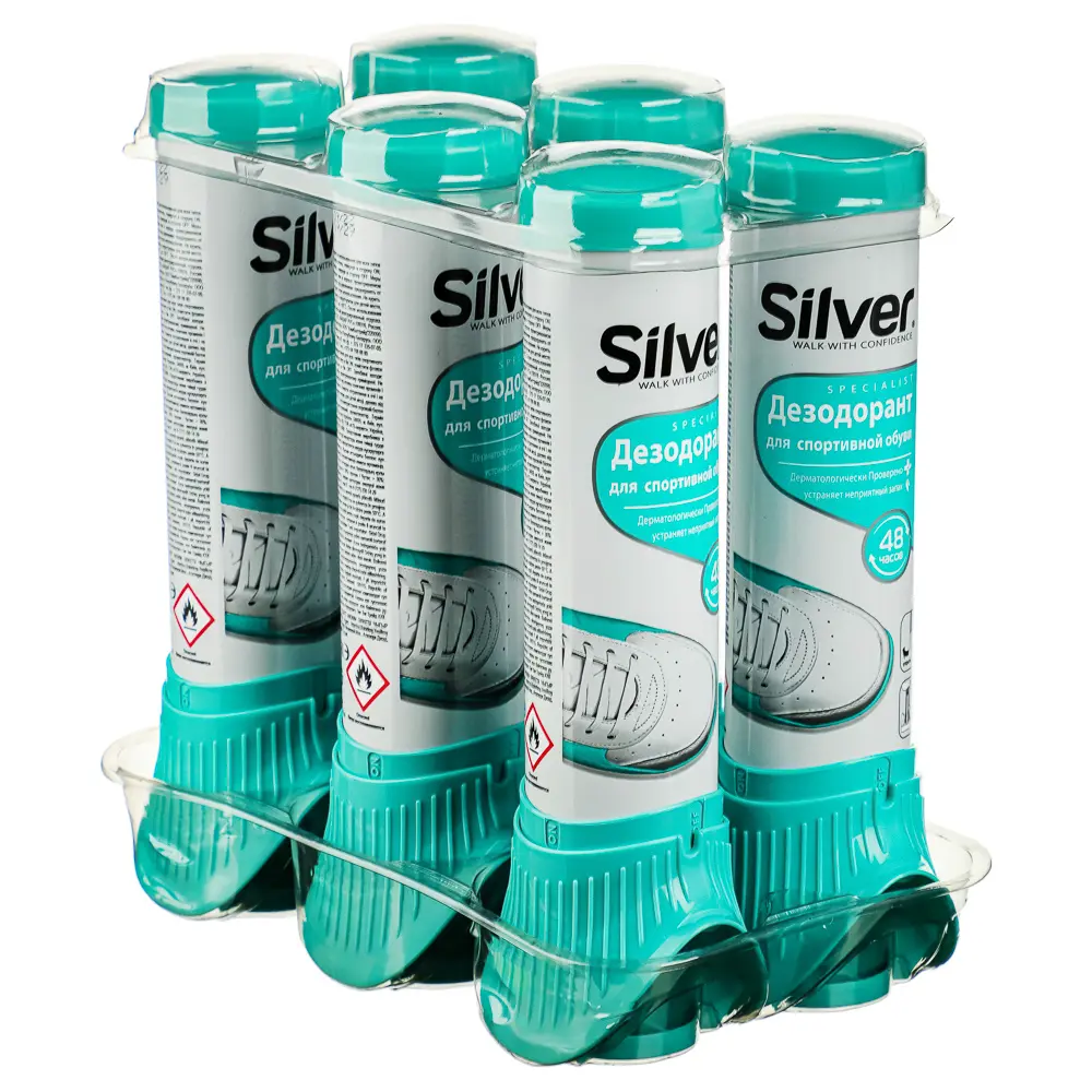 SILVER Дезодорант для спортивной обуви, 100 мл, SD3005-00/2005-00 - #5