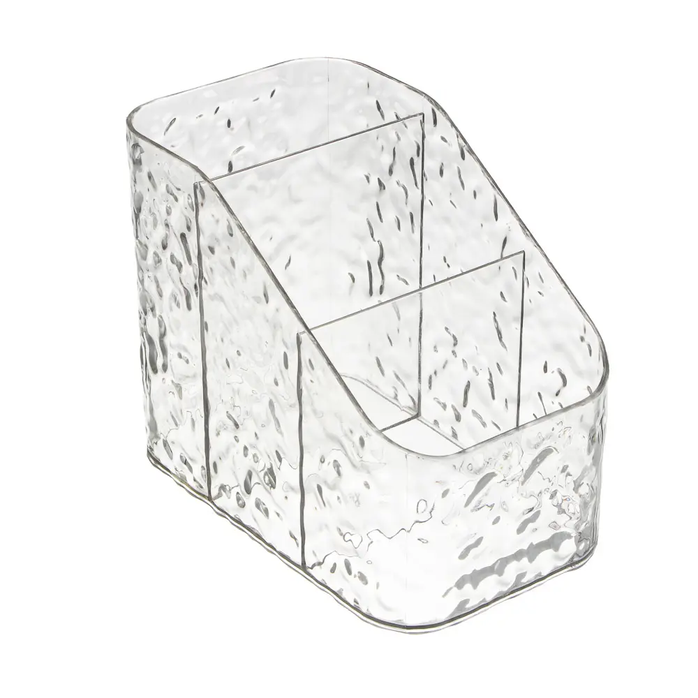 Органайзер для косметики и визажа тм ЮНИLOOK Ice 15х5х12 см, пластик PET, #25666 - #1