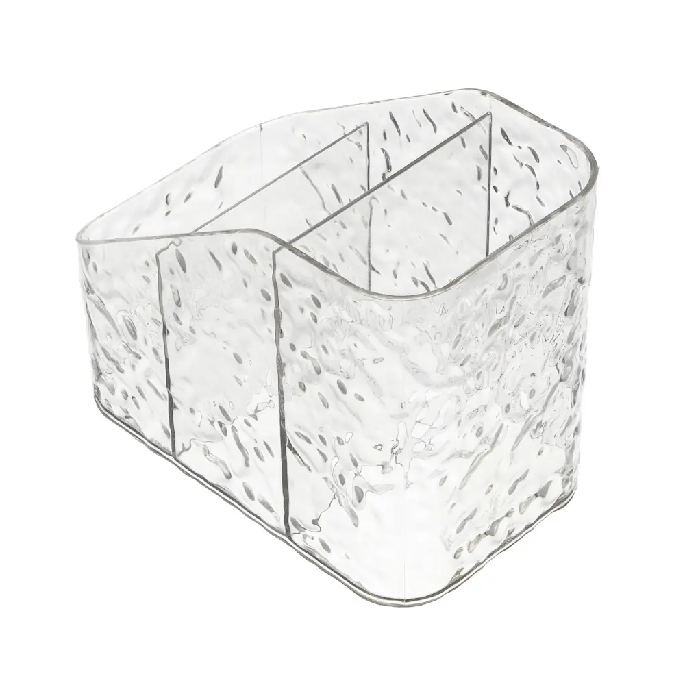 Органайзер для косметики и визажа тм ЮНИLOOK Ice 15х5х12 см, пластик PET, #25666 - #3