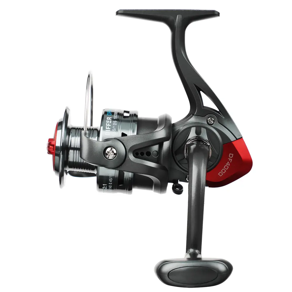 KAIDA Катушка Differ Red, 4000, 3+1, передний фрикцион, металл шпуля, доп. шпуля в компл. - #3