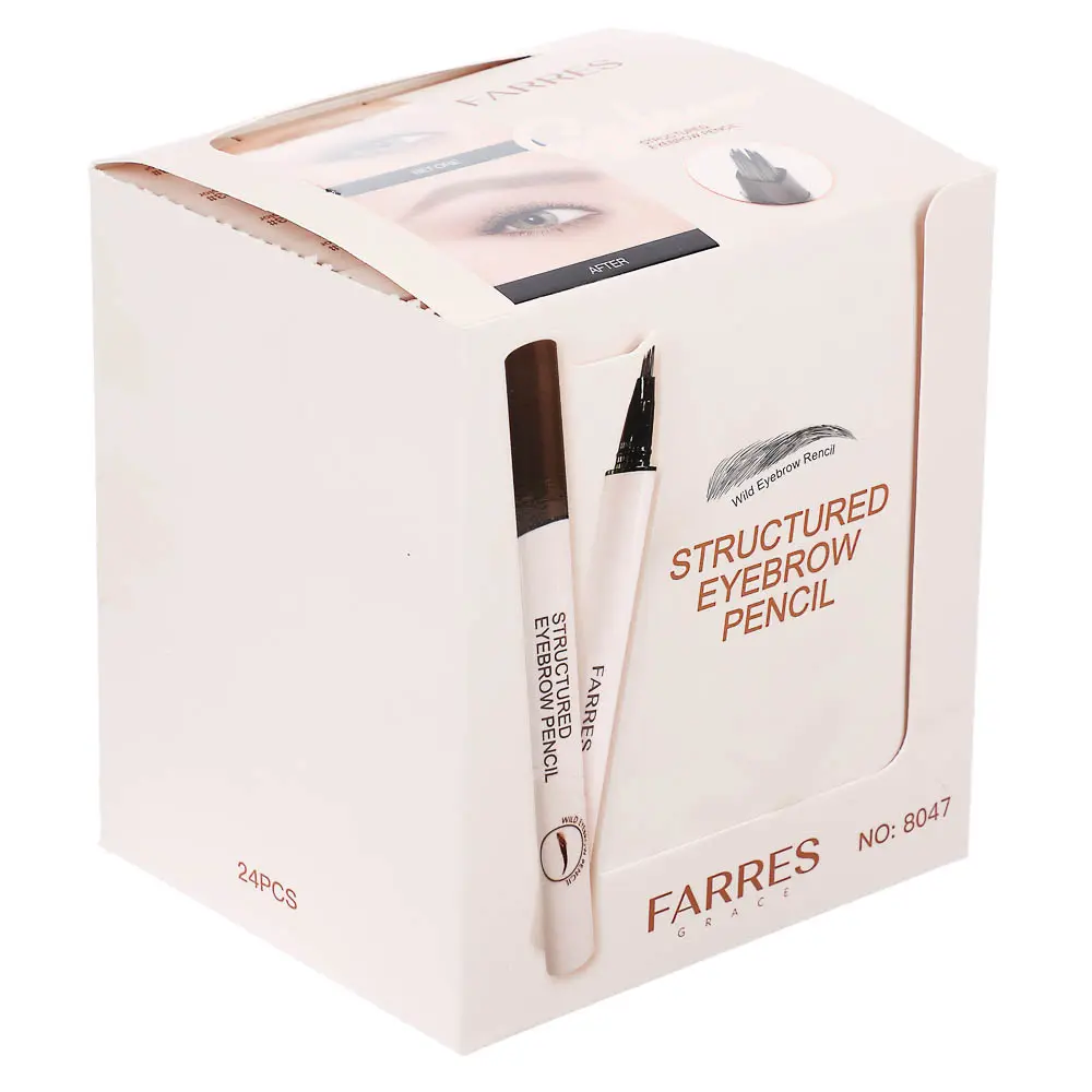 Лайнер для бровей с эффектом микроблейдинга, тм Farres, 1,2 мл - #9