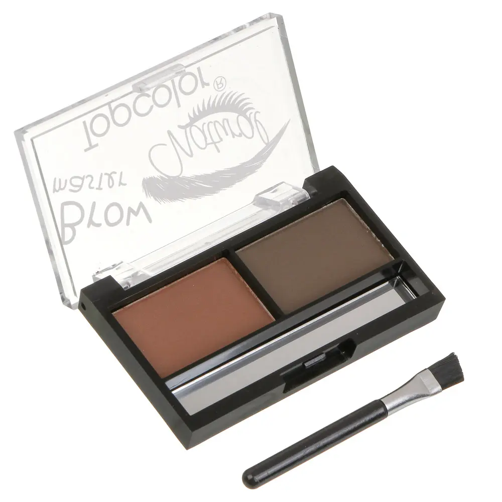 Тени для бровей 2-х цветные тм Topcolor, 5 гр, TC005 - #4