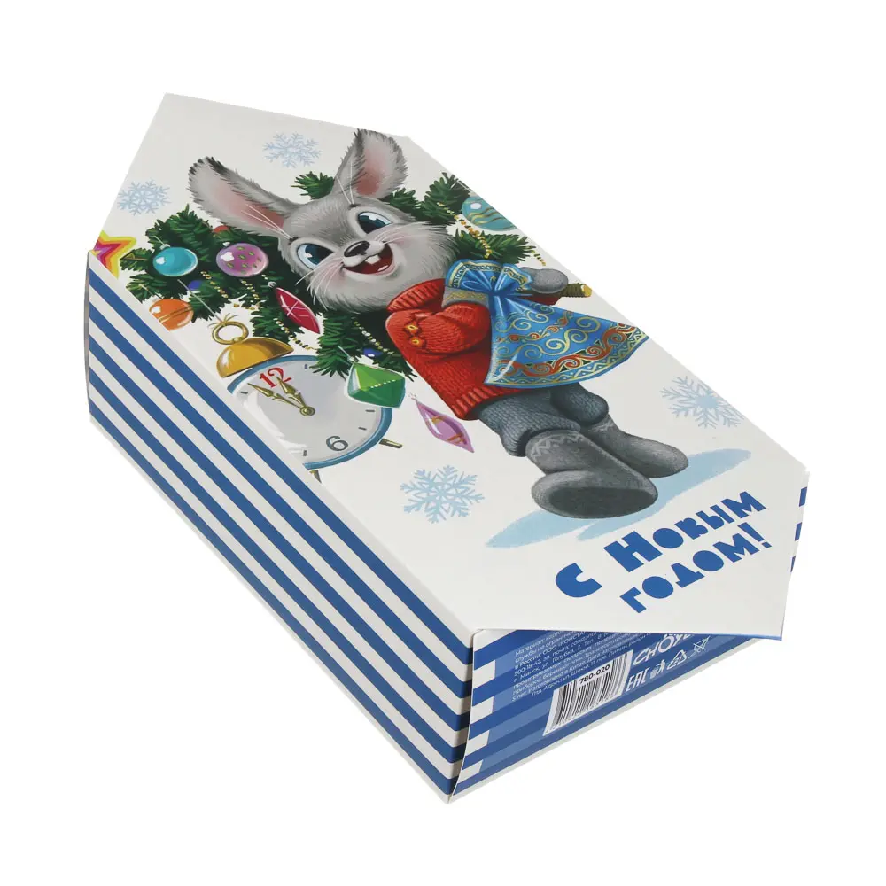 Коробка - конфета подарочная тм СНОУ БУМ, 14x22x8см, 4диз, картон - #3