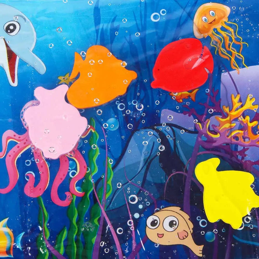 Игрушка развивающая водный коврик ИГРОЛЕНД "Морской мир", PVC, 50х69х8см - #6