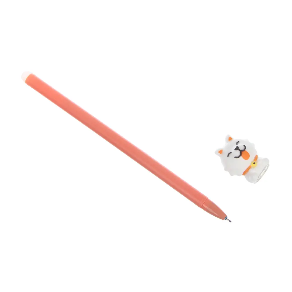 Ручка гелевая "пиши-стирай" синяя 0,5мм, с фигуркой "Ми Стайл", 6 дизайнов, шоу-бокс - #3