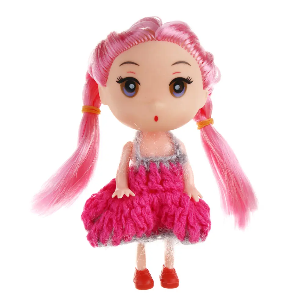 ИГРОЛЕНД Кукла 11 см с аксессуарами, PP, ABS, 21,5х4,5х16,5см, 3 дизайна - #5