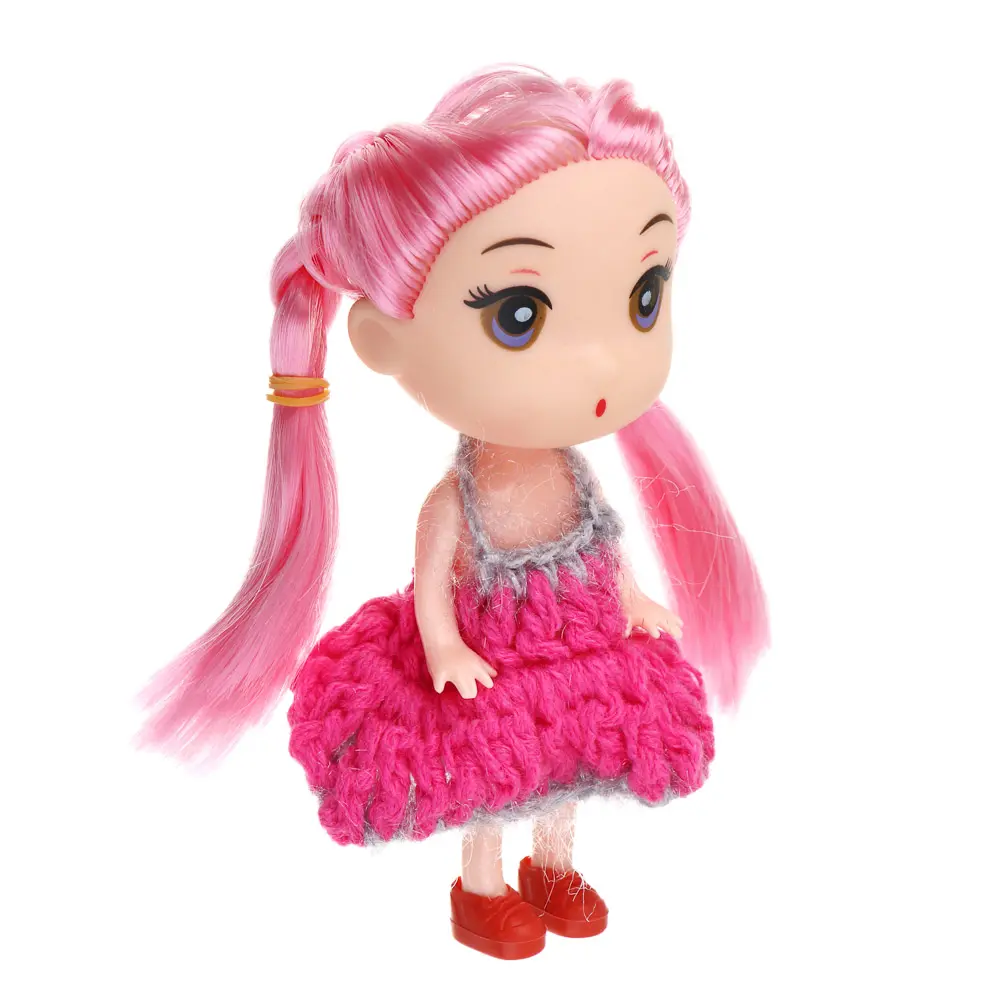 ИГРОЛЕНД Кукла 11 см с аксессуарами, PP, ABS, 21,5х4,5х16,5см, 3 дизайна - #6