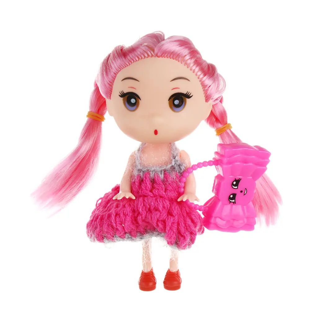 ИГРОЛЕНД Кукла 11 см с аксессуарами, PP, ABS, 21,5х4,5х16,5см, 3 дизайна - #9