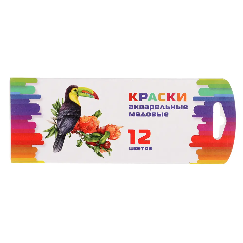 Акварель 12цв. ClipStudio без кисти, в картонной упаковке, гибкий пластик - #1
