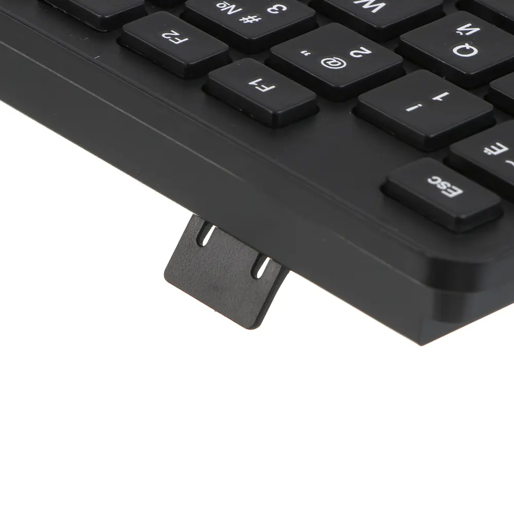 Набор беспроводная клавиатура и мышь BY Unikeys, 2.4GHz,4D, 104 кл., 1600DPI, 1xАА и 1xААА, чёрный - #8