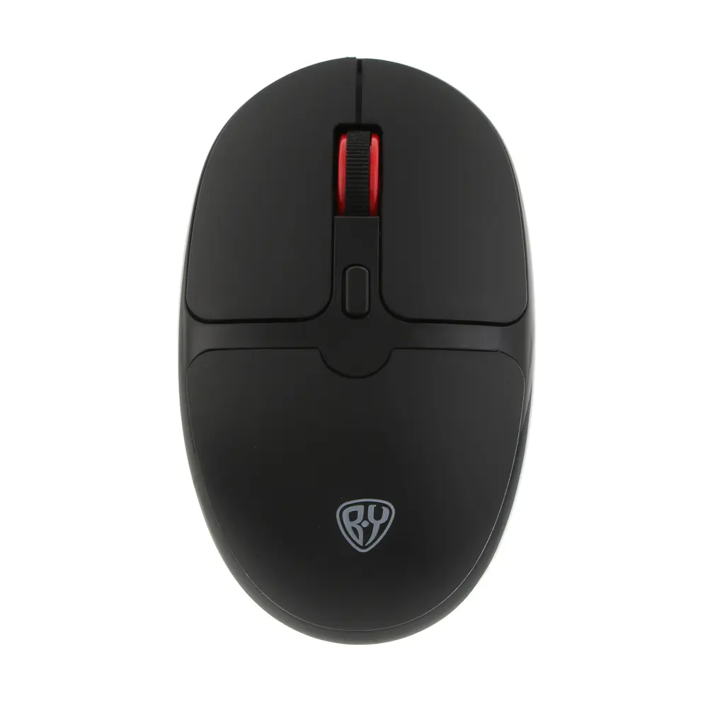 Набор беспроводная клавиатура и мышь BY Unikeys, 2.4GHz,4D, 104 кл., 1600DPI, 1xАА и 1xААА, чёрный - #9