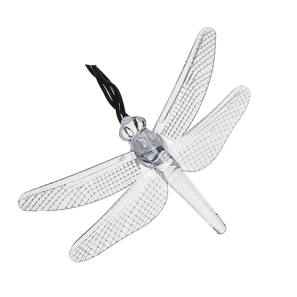 INBLOOM Гирлянда на солн. батарее, 25LED, 8м, мульти, 2 реж, стрекоза, ПВХ, 2V80mA,1.2V600mAh - #2