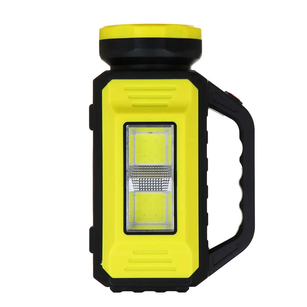 ЕРМАК Фонарь прожектор, солнечная батарея, 2COB+LED, 5 режимов, 2000мАч, 85х130х195 мм, красный свет - #3