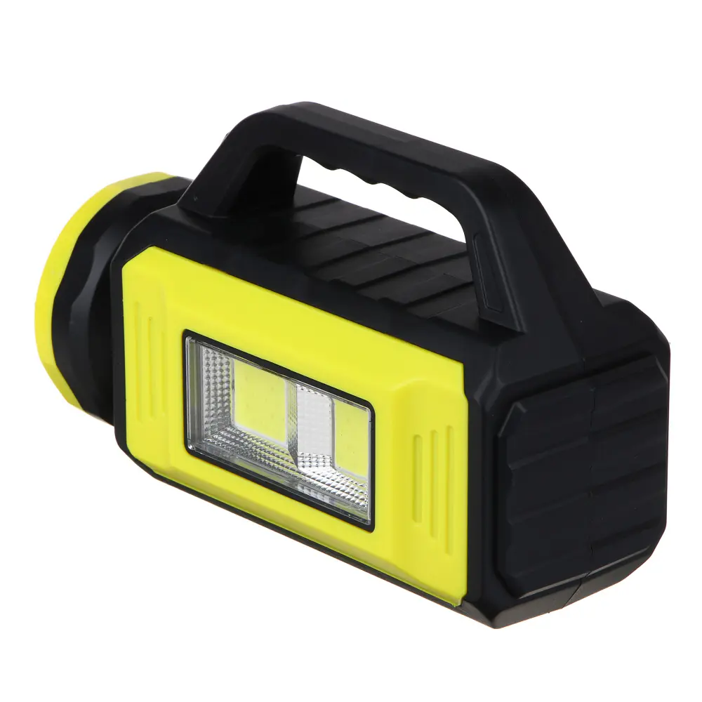 ЕРМАК Фонарь прожектор, солнечная батарея, 2COB+LED, 5 режимов, 2000мАч, 85х130х195 мм, красный свет - #6
