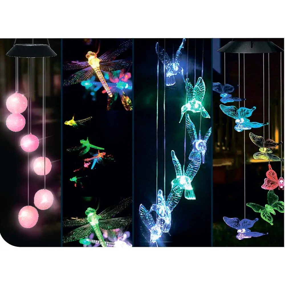 INBLOOM Фонарь Солнечный ветер 80см, IP65, мощность 2Вт, (120 ампер), 4 вида - #1