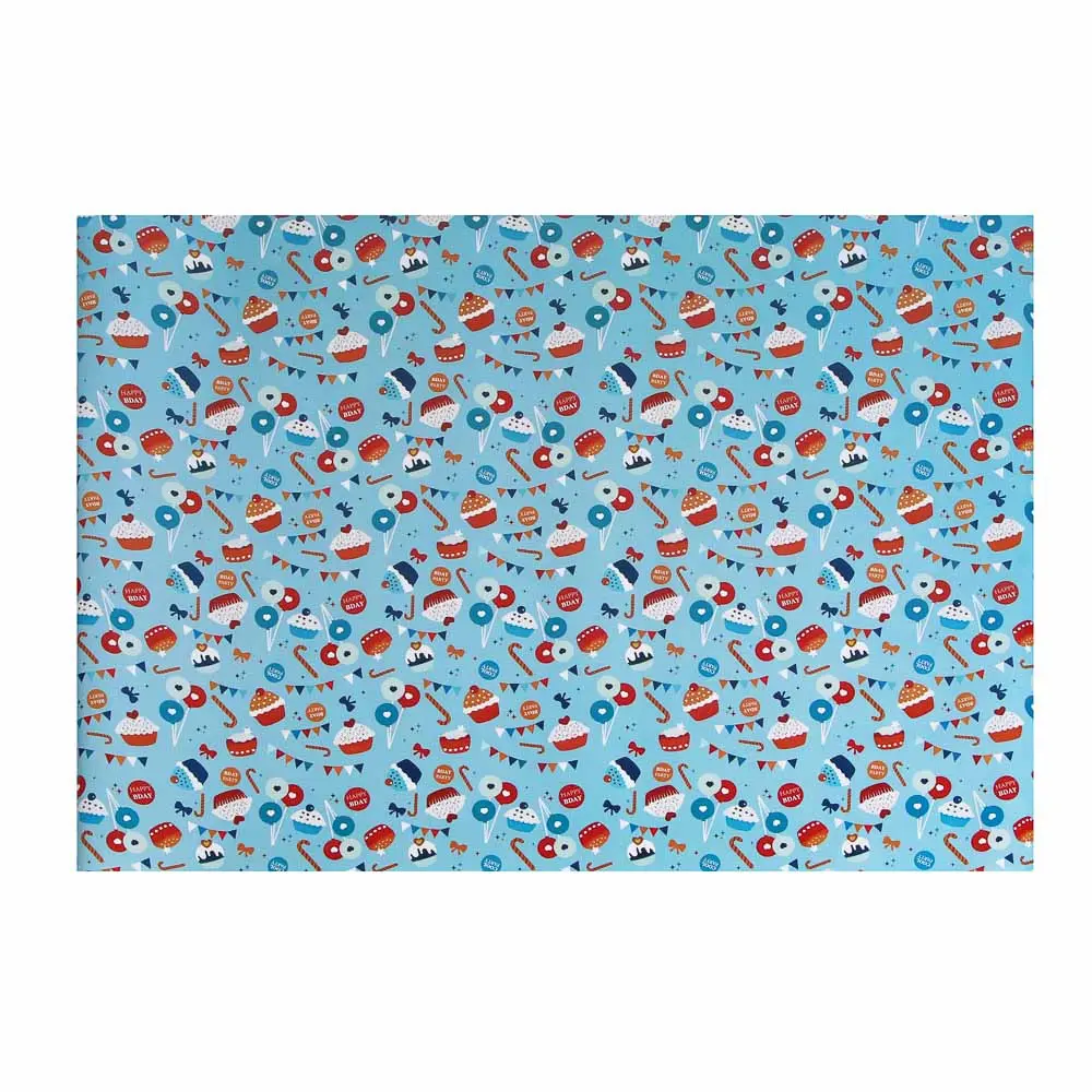 Бумага тм Fntastic подарочная, 70x100 см, 70 г односторонняя, 6 диз., арт.3 - #2