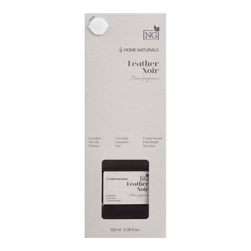 NEW GALAXY Диффузор Home Naturals 100 мл., Leather Noir - #6