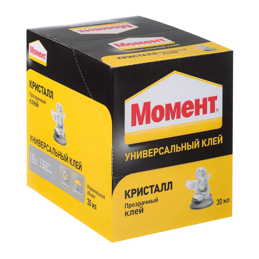 Клей "Момент Кристалл", 30мл, в шоу-боксе - #4