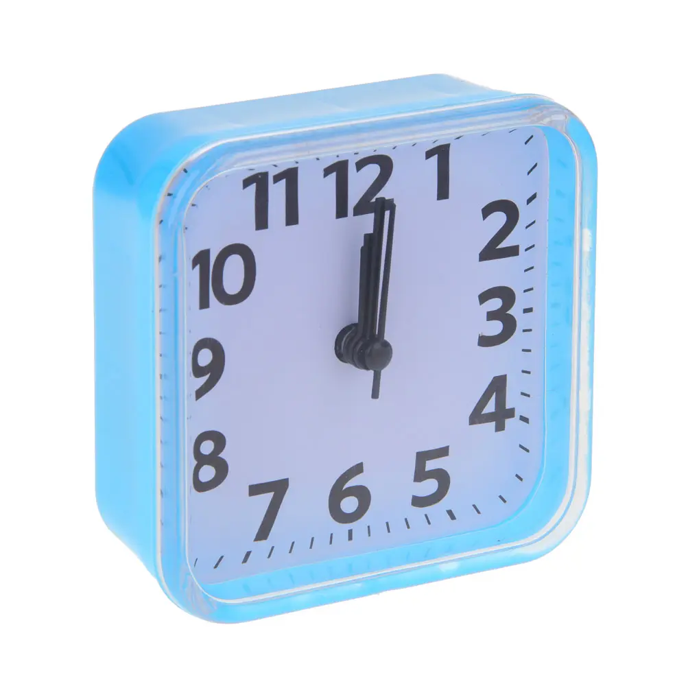 LADECOR CHRONO Будильник, 8,5х8,5х3,5см, 1xAA, пластик, 4 цвета - #3