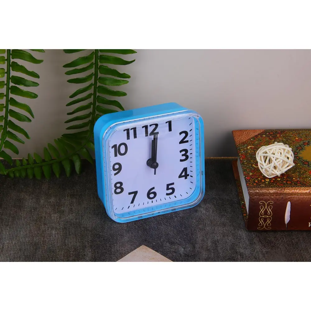 LADECOR CHRONO Будильник, 8,5х8,5х3,5см, 1xAA, пластик, 4 цвета - #5
