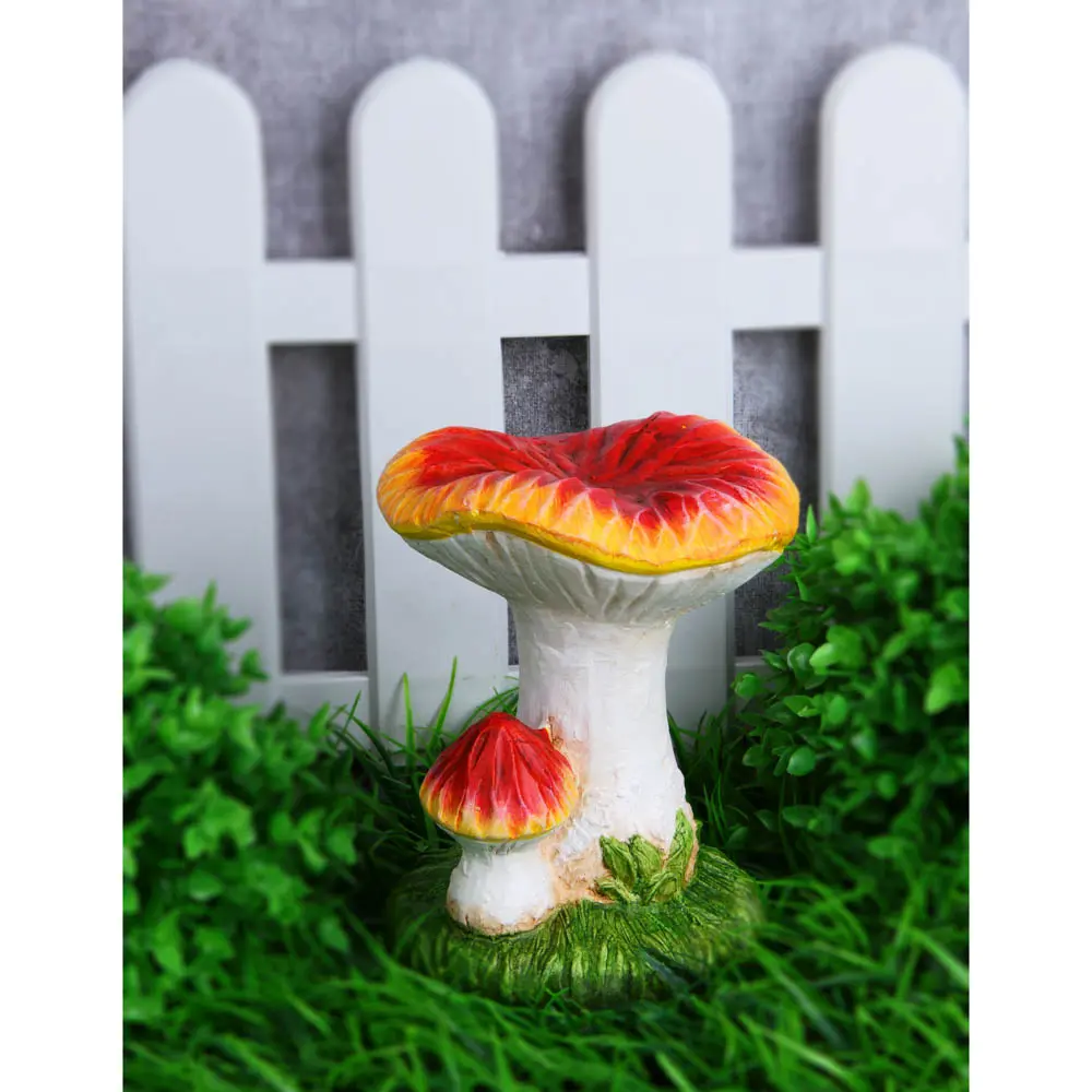 INBLOOM Фигура садовая Грибы 14х13.5х17см, керамика - #6