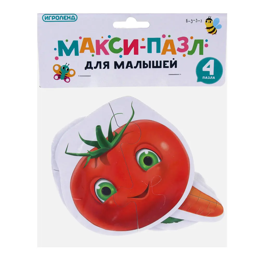 Макси-пазл для малышей "Фигурный", ИГРОЛЕНД, ЭВА - #5