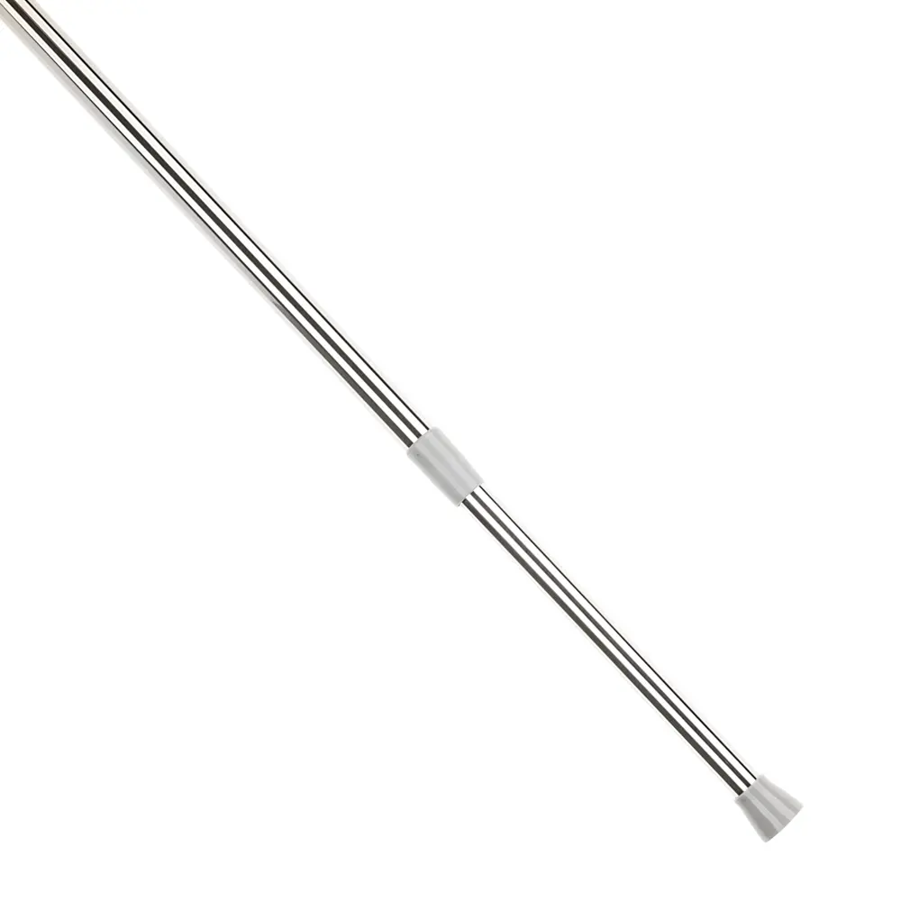 Карниз для шторы в ванную тм VETTA, 140-260 см, телескопический, нерж.сталь - #2