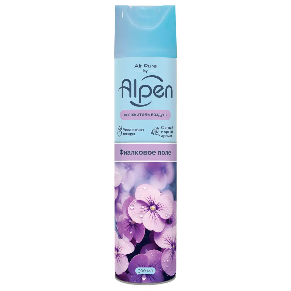 Освежитель воздуха Alpen Фиалковое поле/Лесные ягоды, ж/б, 300мл - #3