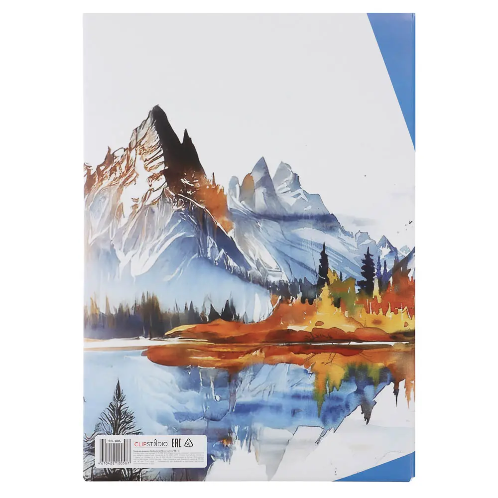Папка для акварели ClipStudio А3, 10л., блок 180 г/м - #5