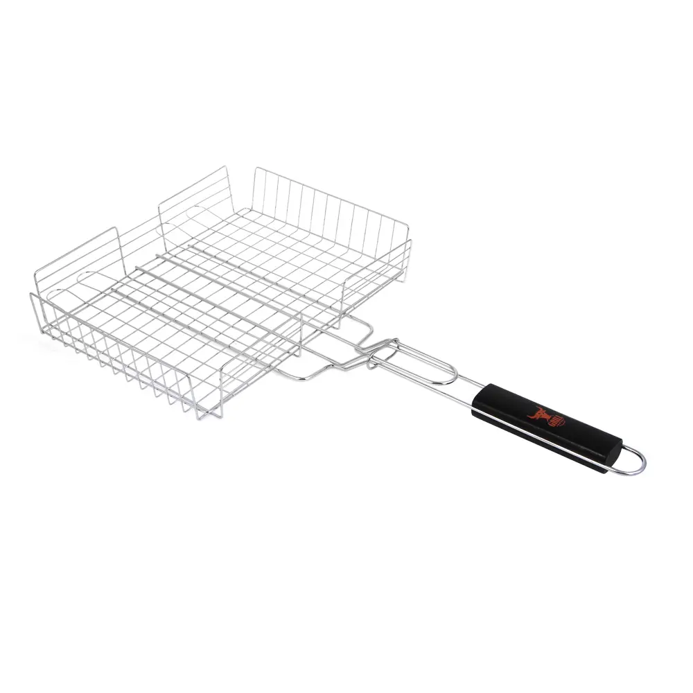 Решетка гриль хром. тм GRILLBOOM, 23x29x6см - #1