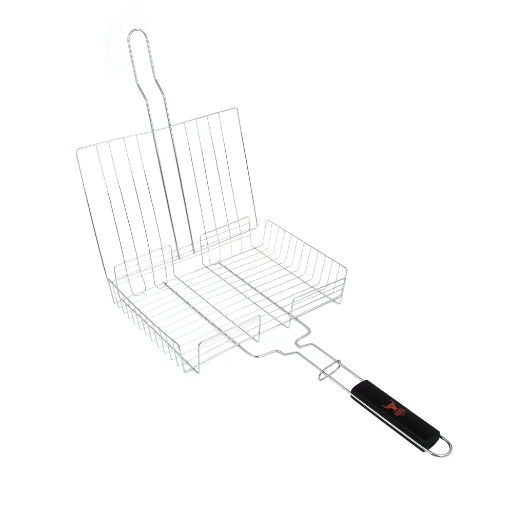 Решетка гриль хром. тм GRILLBOOM, 23x29x6см - #5