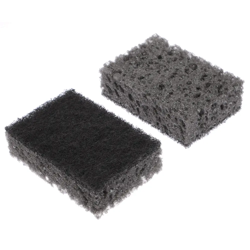 Губки для мытья посуды Гармония черного, 9,8x6,6x3,0см, 10шт - #3