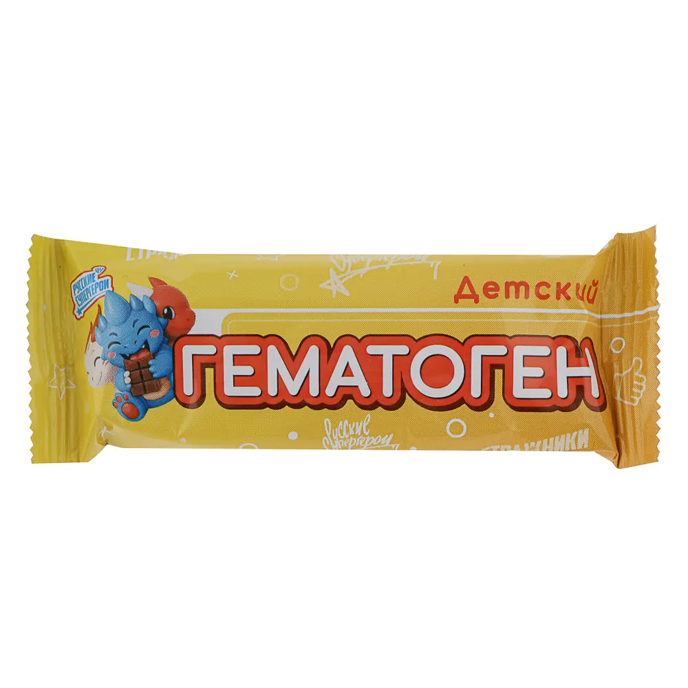 BY Русские Супергерои Гематоген детский, 40г - #5