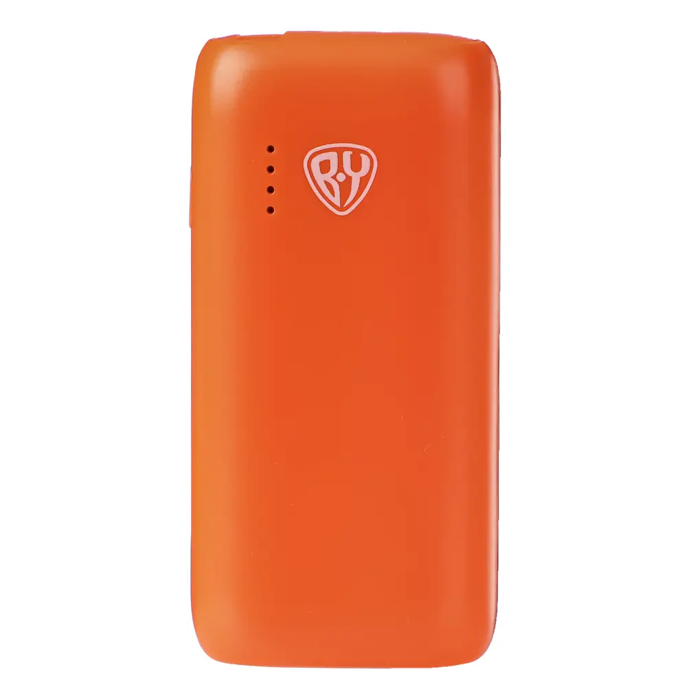 Аккумулятор мобильный BY Мини 5000мАч, USB/Type-C, Быстрая зарядка QC3.0+PD, 5A, оранжевый - #3